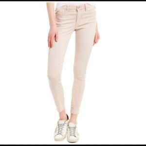 Joes Jeans Ankle Slim Mid Rise Skinny Jeans Light Pink 25